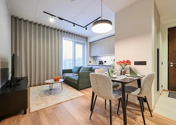 Lägenhet Brand New 2026 - Self Check-in - Balcony - Near Hilton