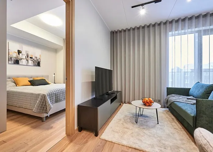 Brand New 2026 - Self Check-in - Balcony - Near Hilton Lägenhet Tallinn